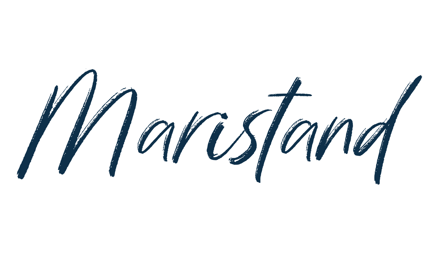 Maristand, script brush fancy decorative calligraphy font preview