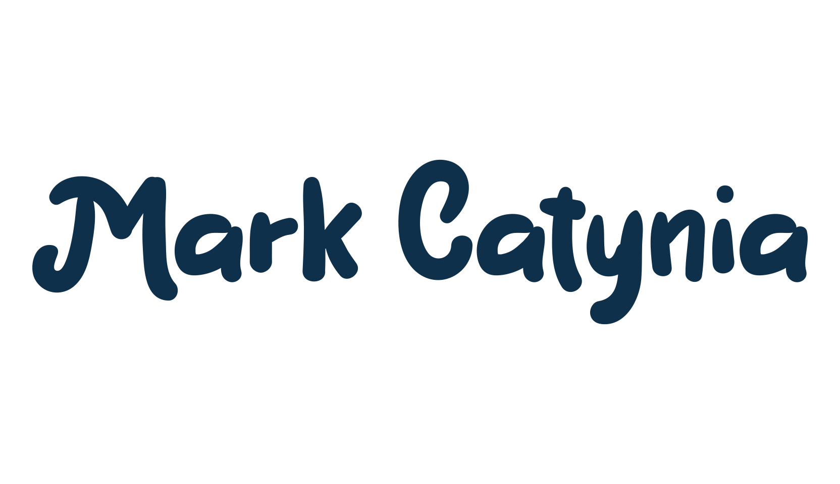 Mark Catynia, fancy various decorative script calligraphy font preview