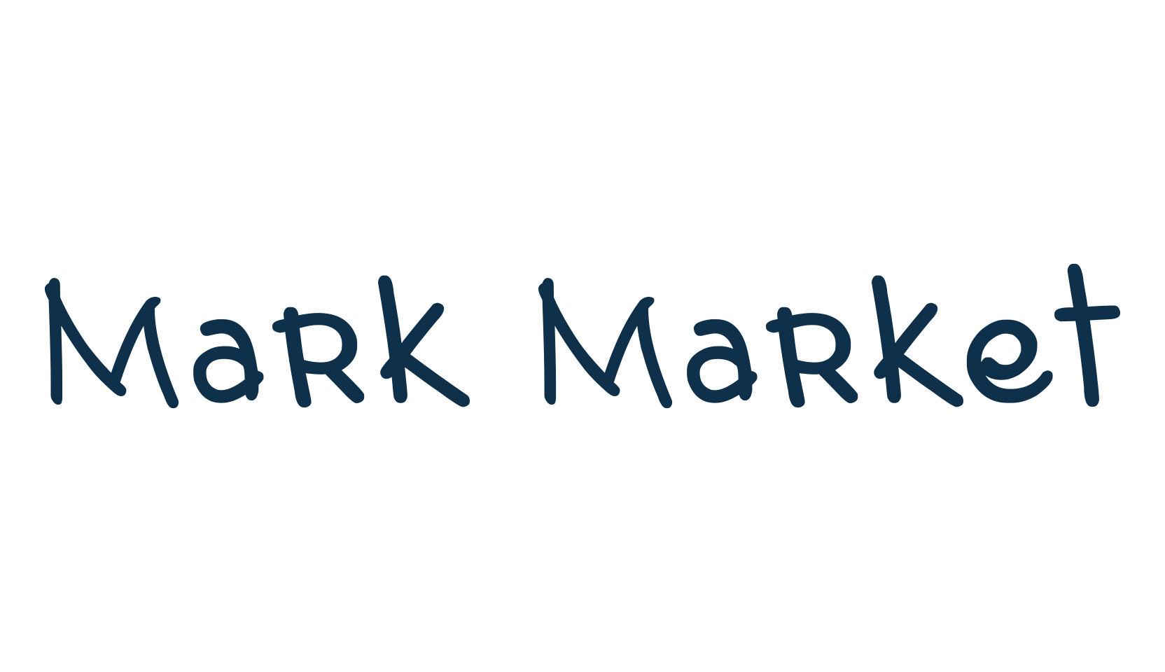 Mark Market, script handwritten fancy decorative calligraphy font preview