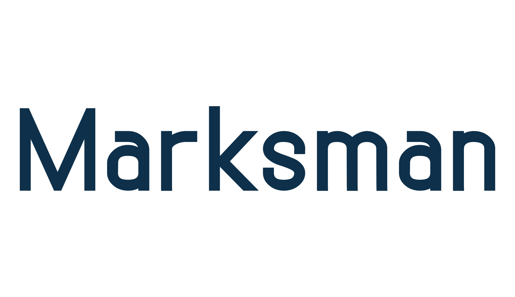 Marksman, basic sans serif font preview