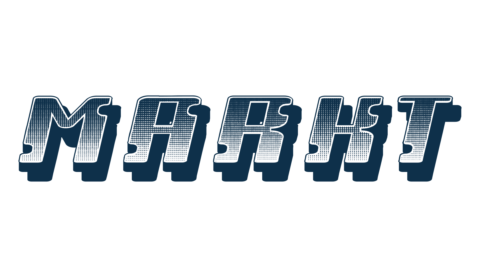 Markt, fancy various decorative font preview