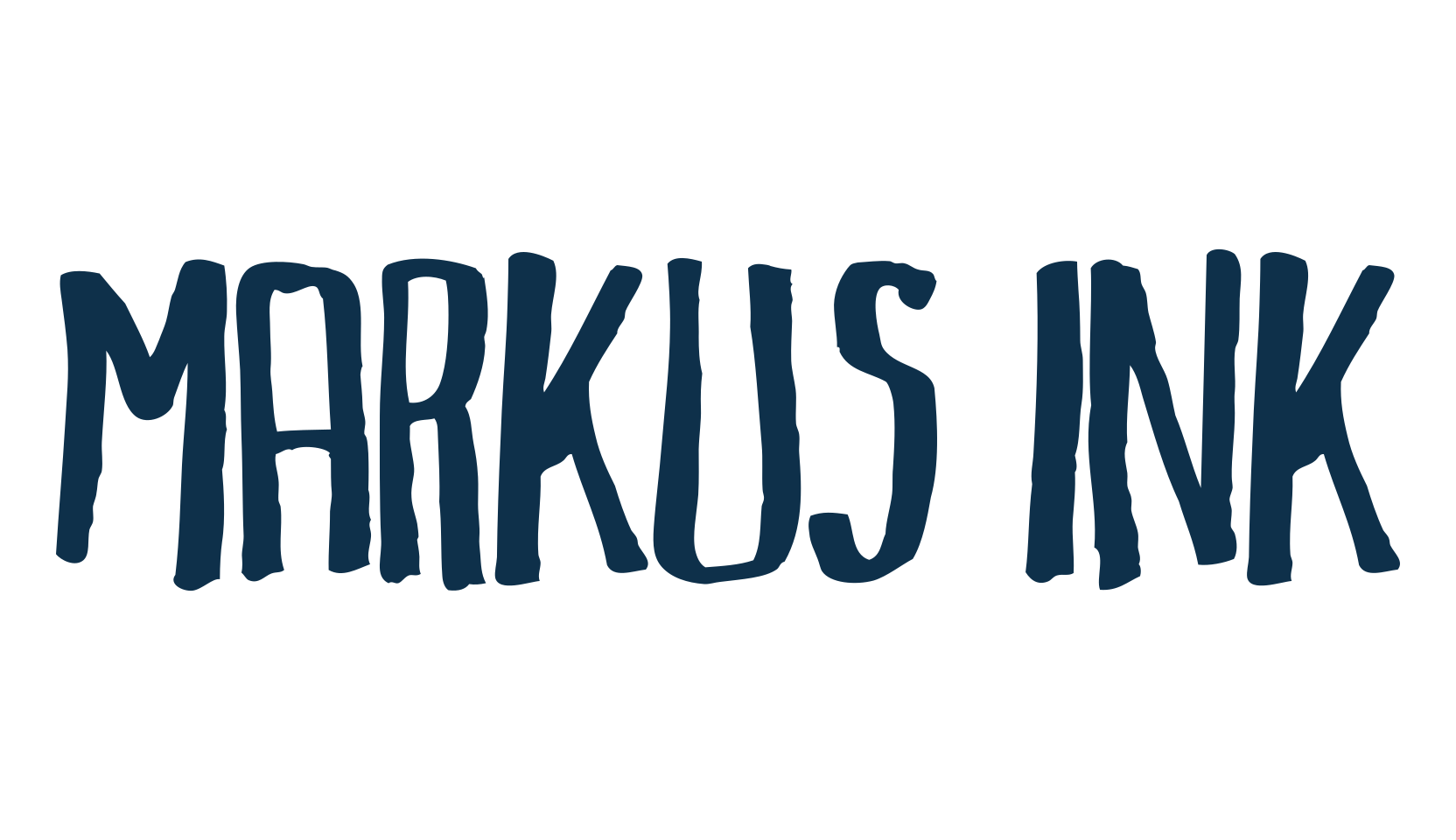 Markus Ink, handwriting font preview