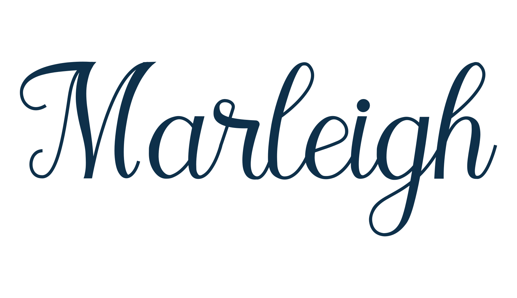 Marleigh (marleigh), script calligraphy fancy decorative font preview