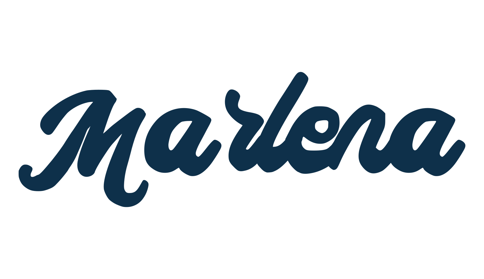Marlena (marlena-2), brush font preview