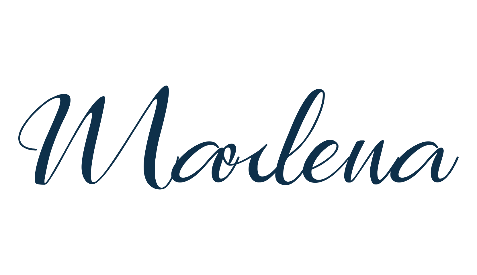 Marlena, script calligraphy fancy decorative font preview