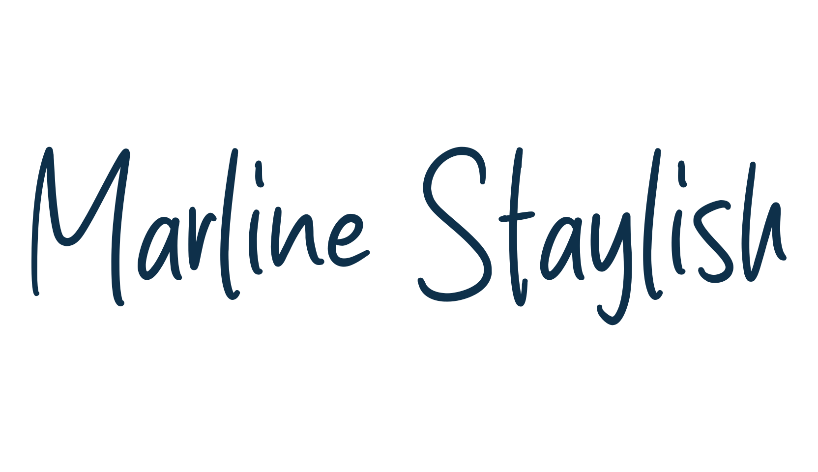 Marline Staylish, script handwritten fancy decorative calligraphy font preview