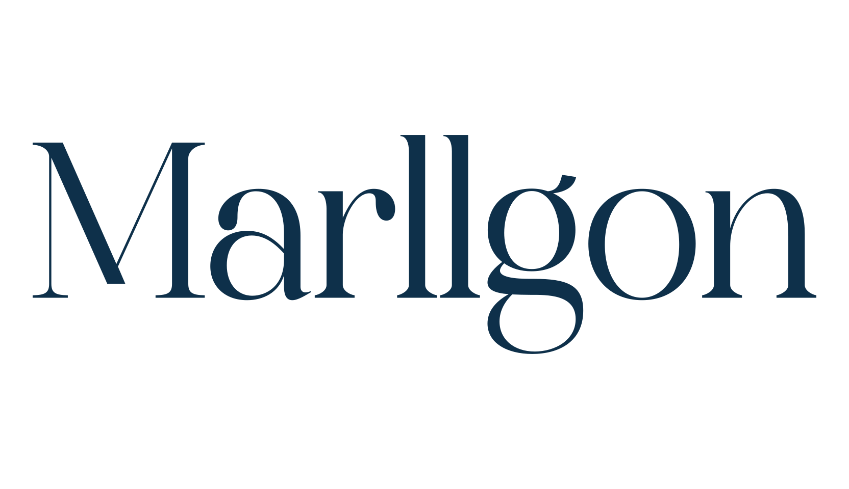 Marllgon, serif font preview