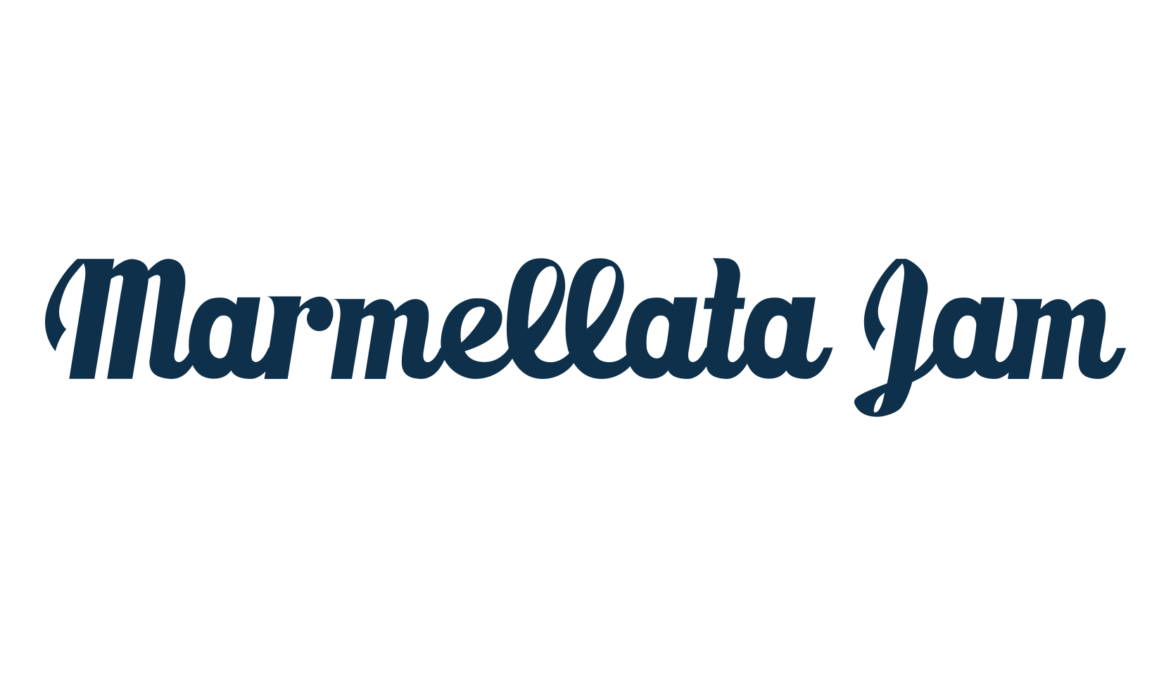 Marmellata Jam, display market font preview