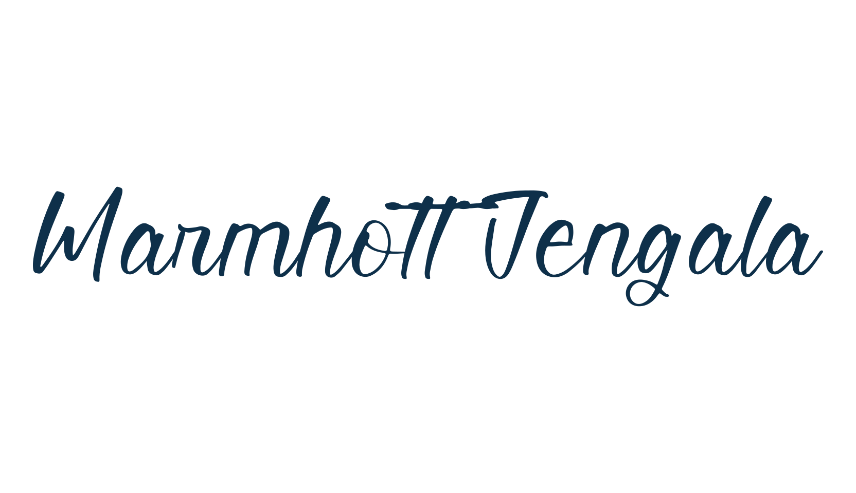 Marmhott Jengala, fancy decorative font preview