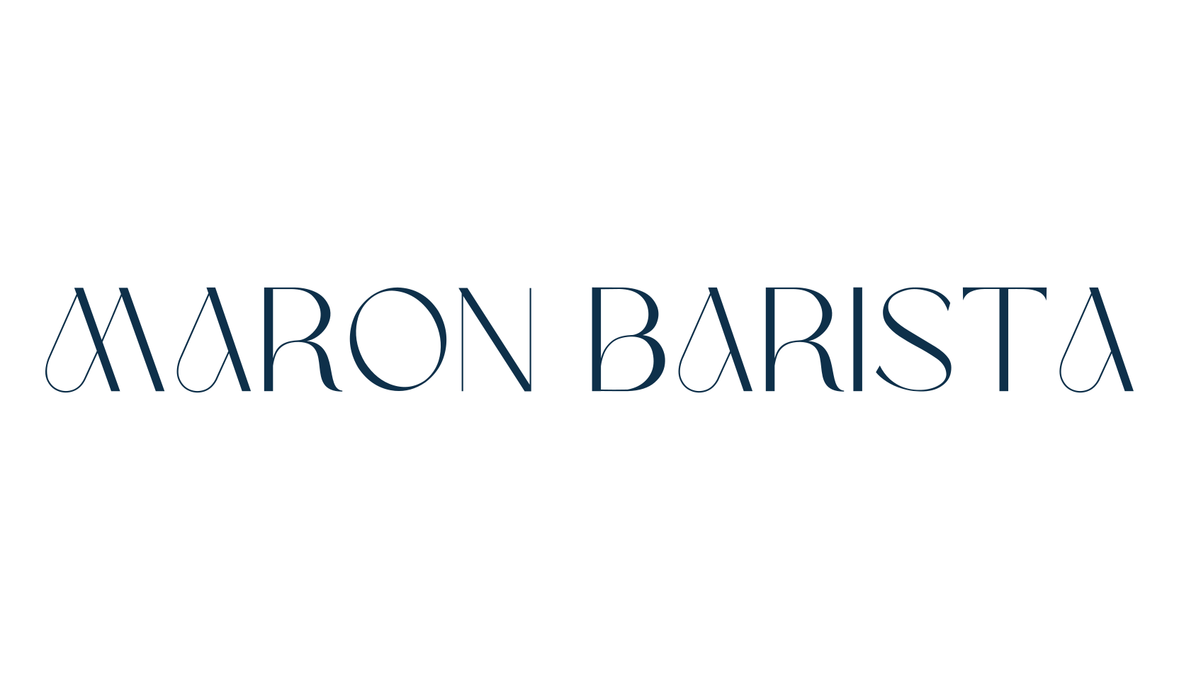 Maron Barista, fancy various basic font preview