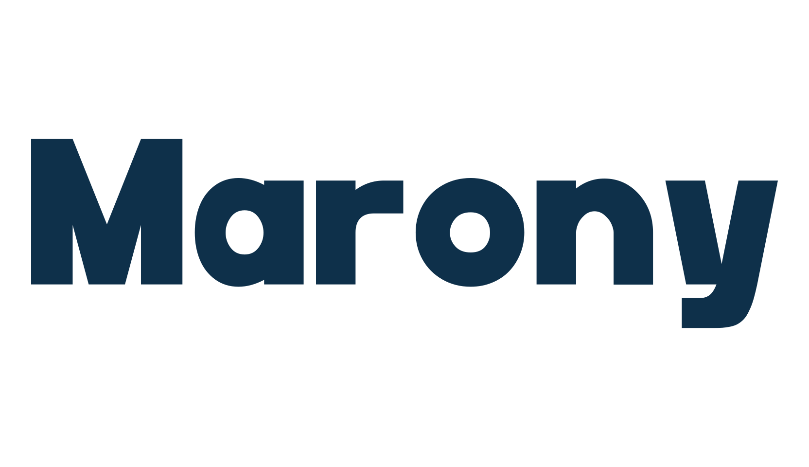 Marony, sans serif font preview
