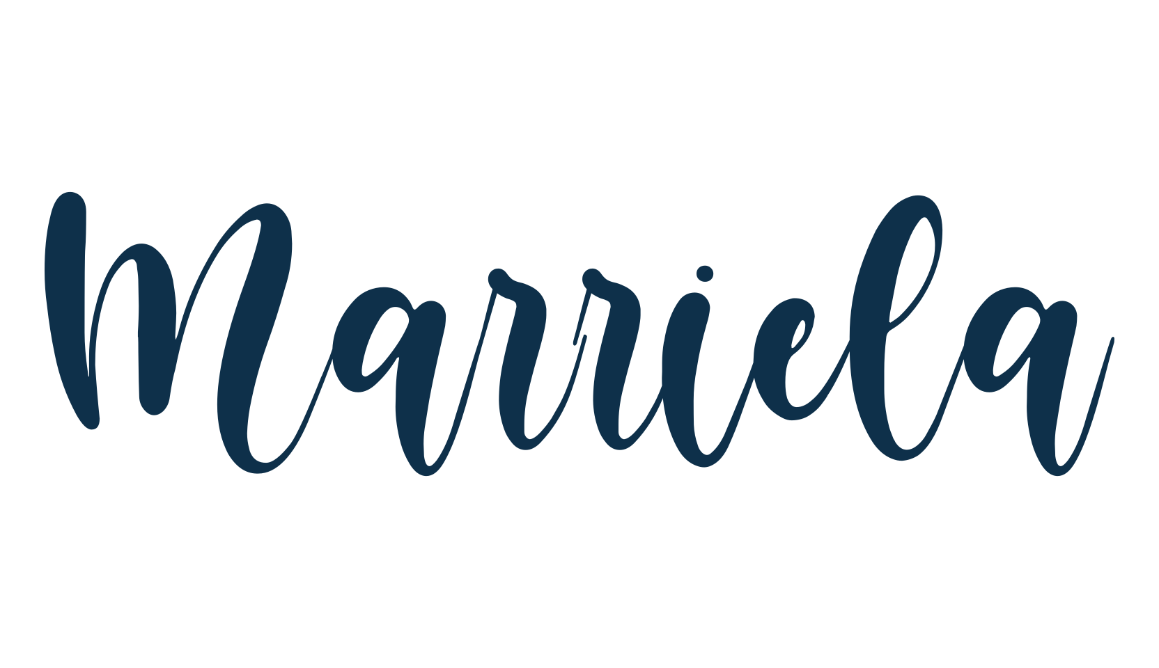 Marriela, display market font preview