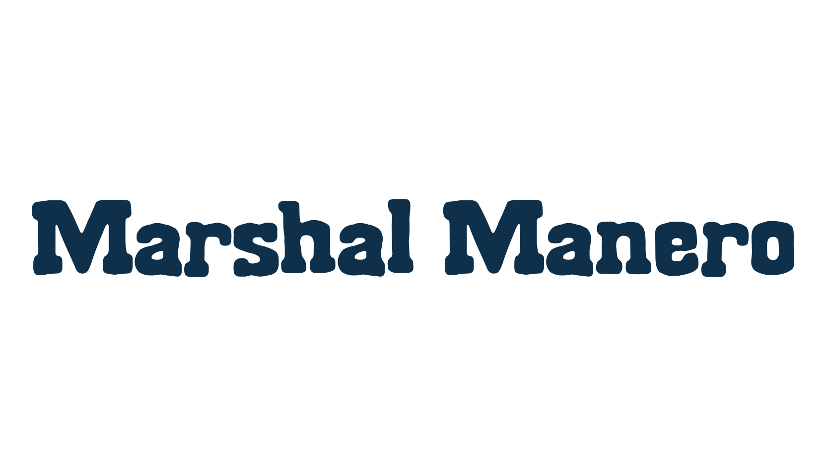 Marshal Manero, western font preview