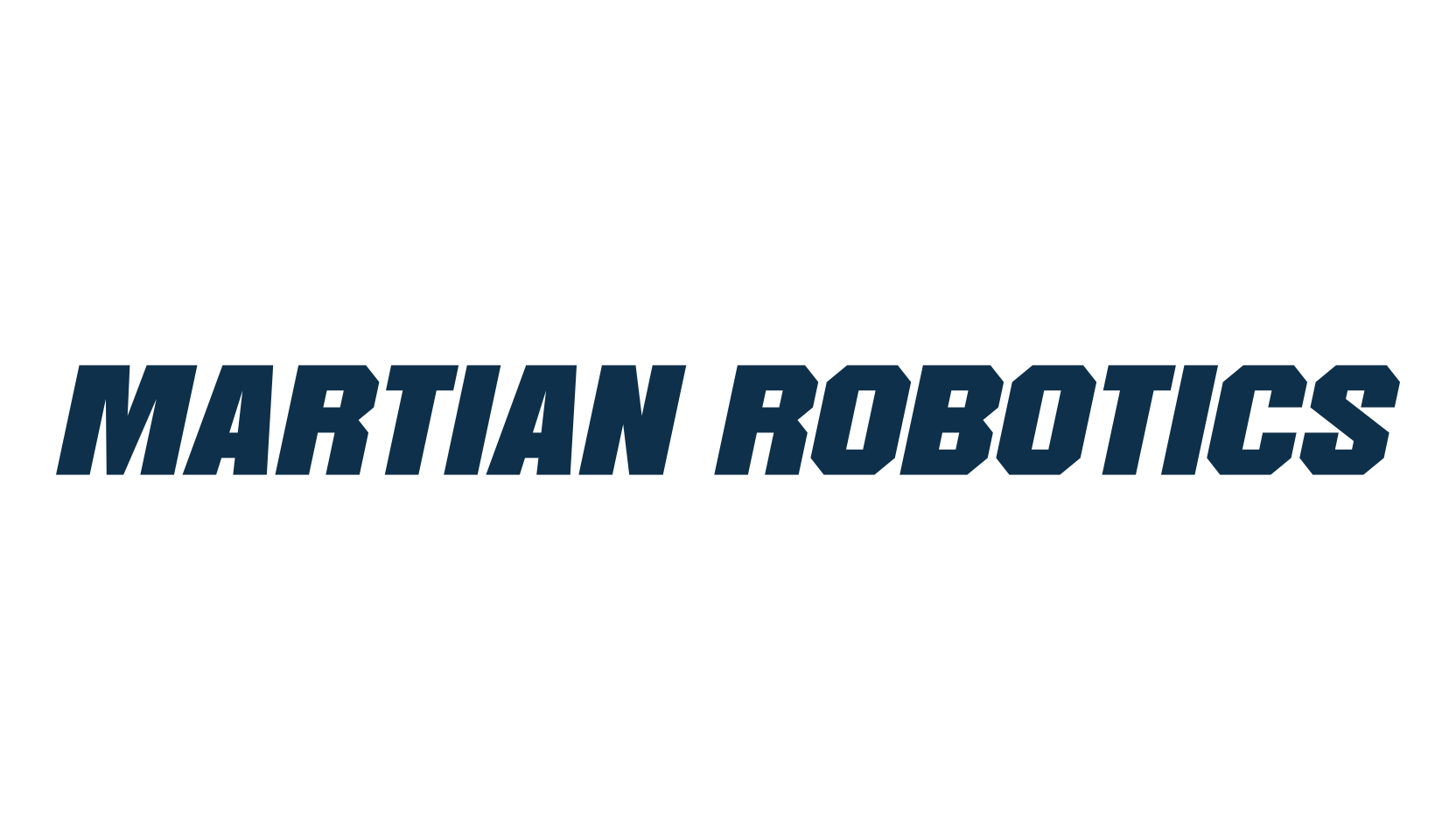 Martian Robotics, techno sci-fi font preview