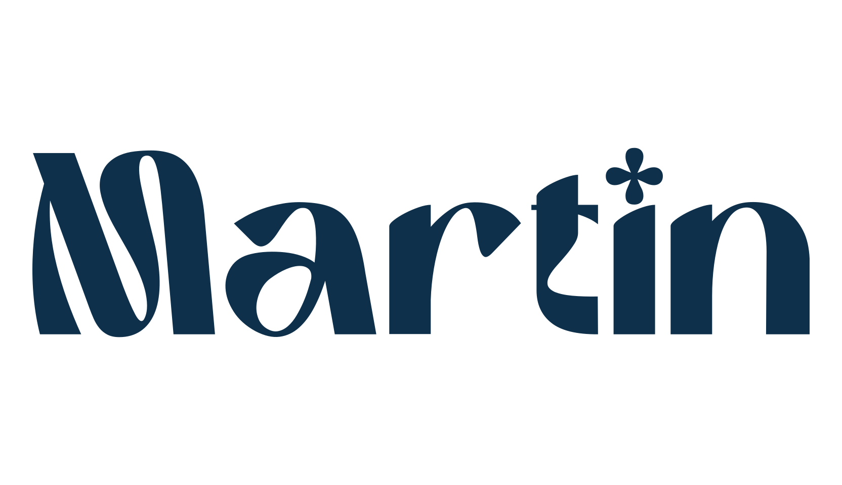 Martin, groovy font preview