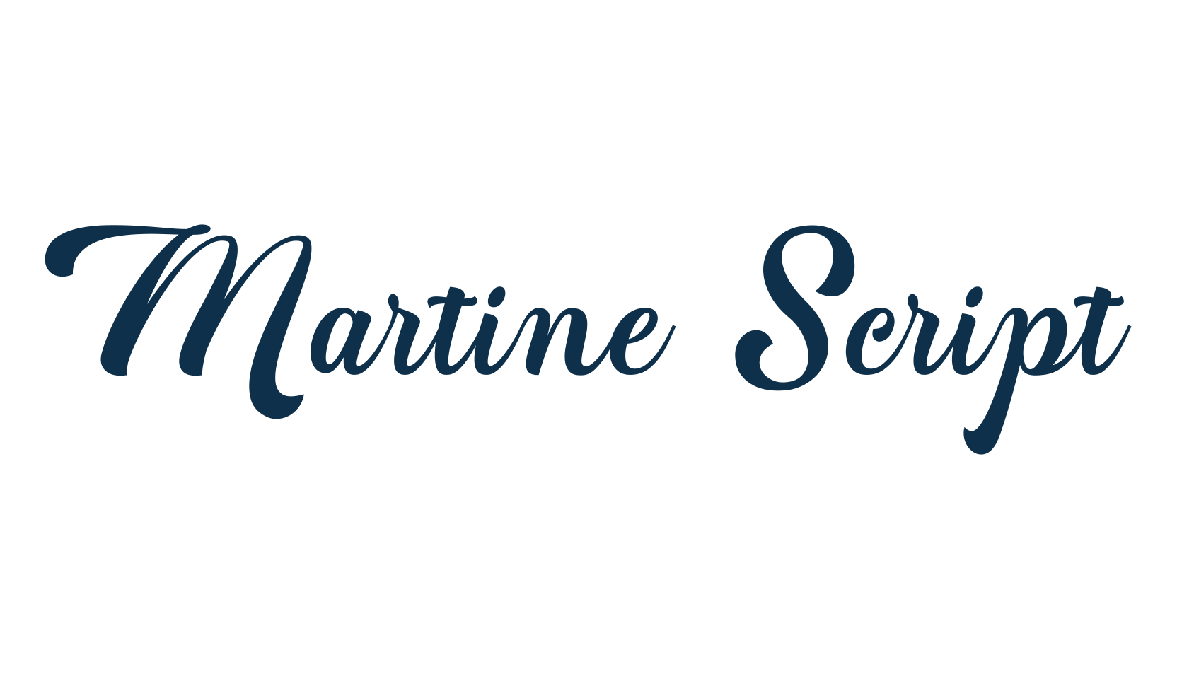 Martine Script, script calligraphy fancy decorative font preview