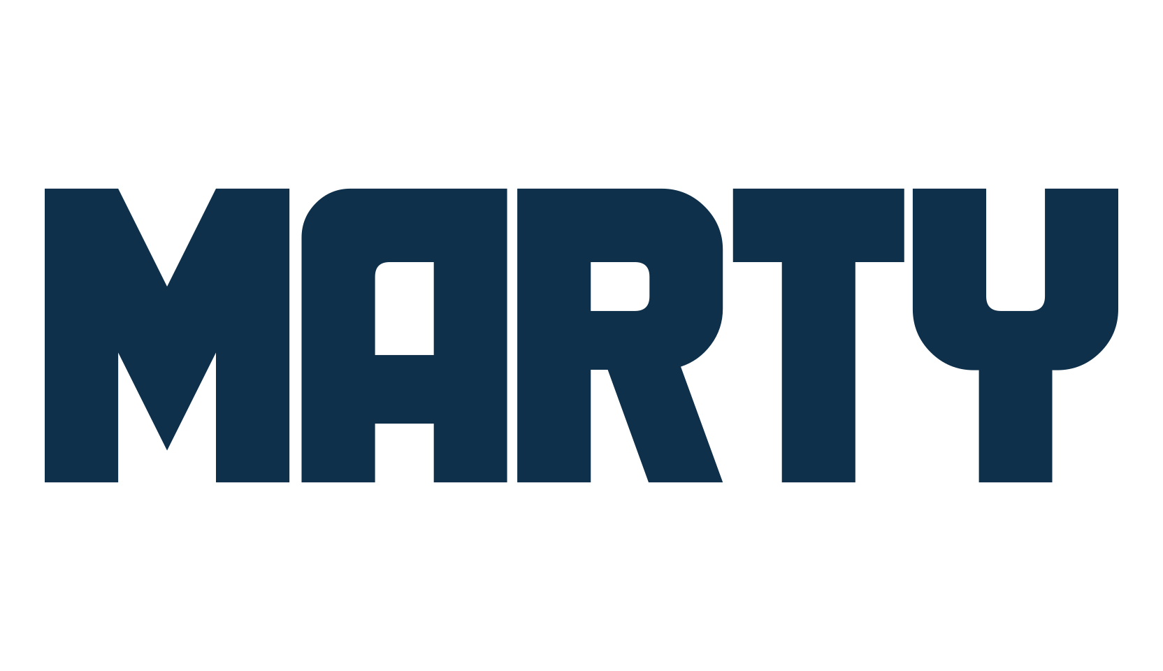 Marty, basic sans serif font preview
