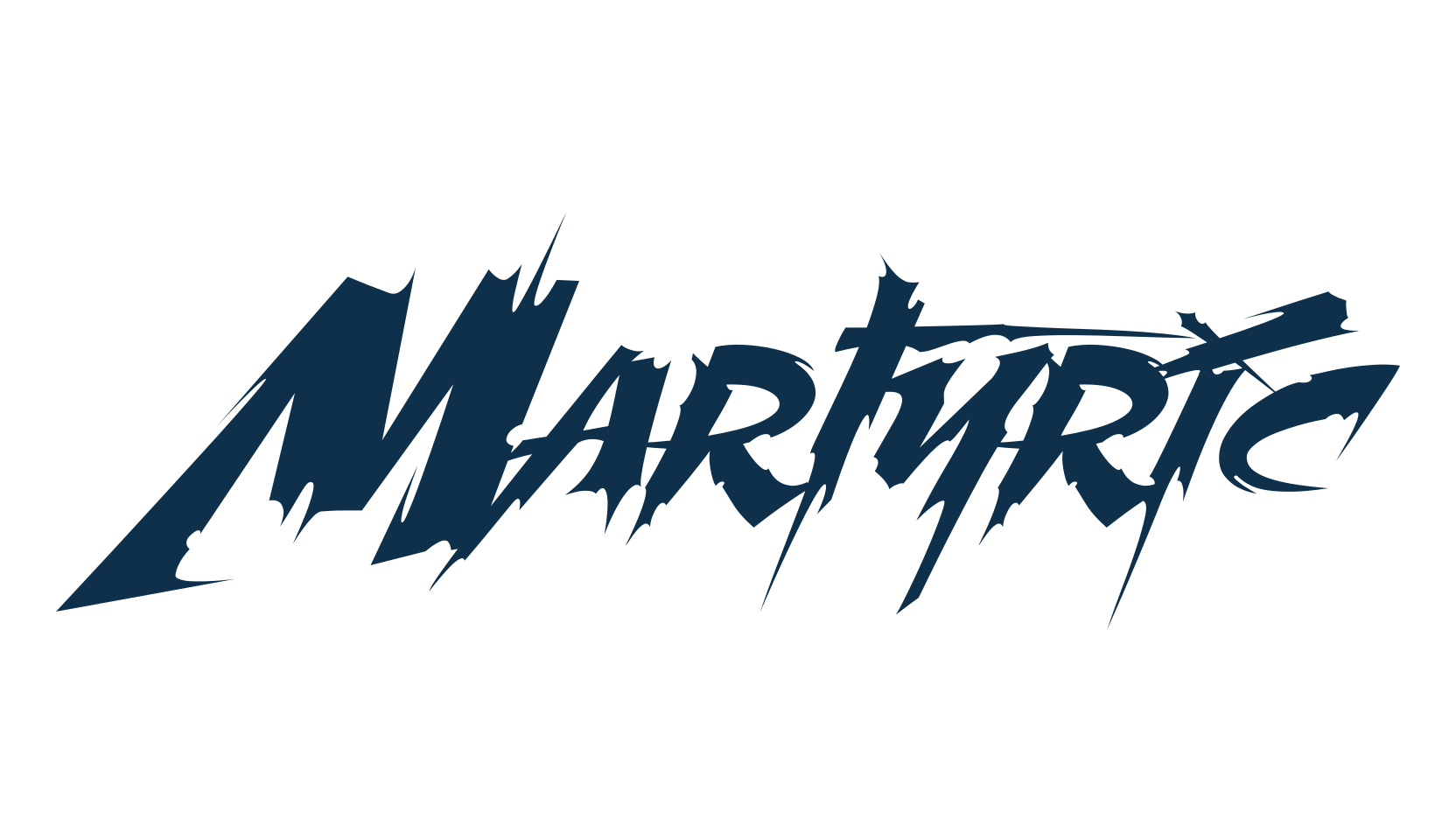 Martyric, halloween font preview