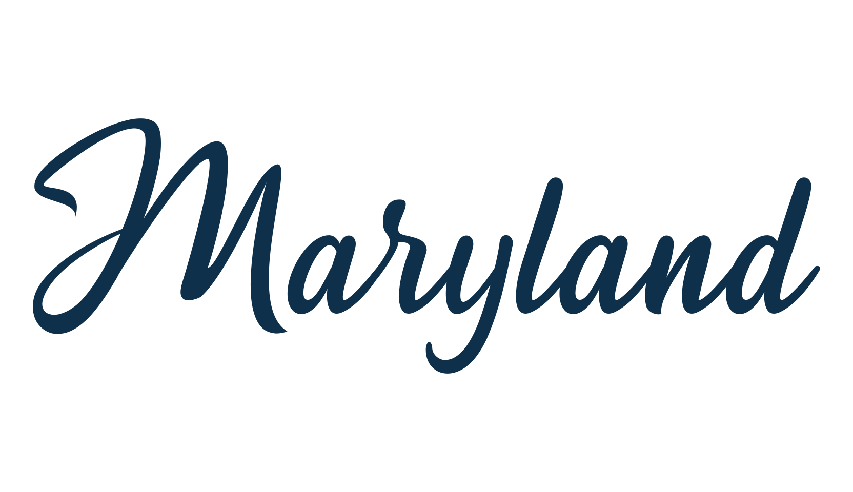 Maryland (maryland-2), script calligraphy fancy decorative font preview