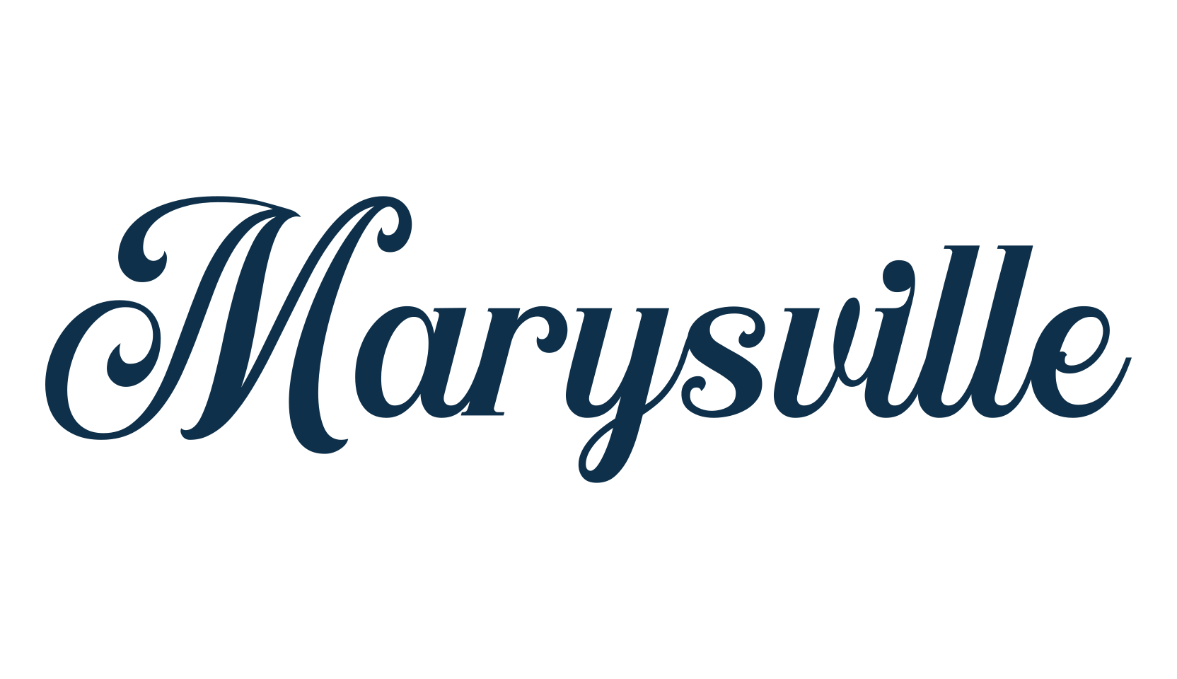 Marysville (marysville-2), fancy decorative font preview