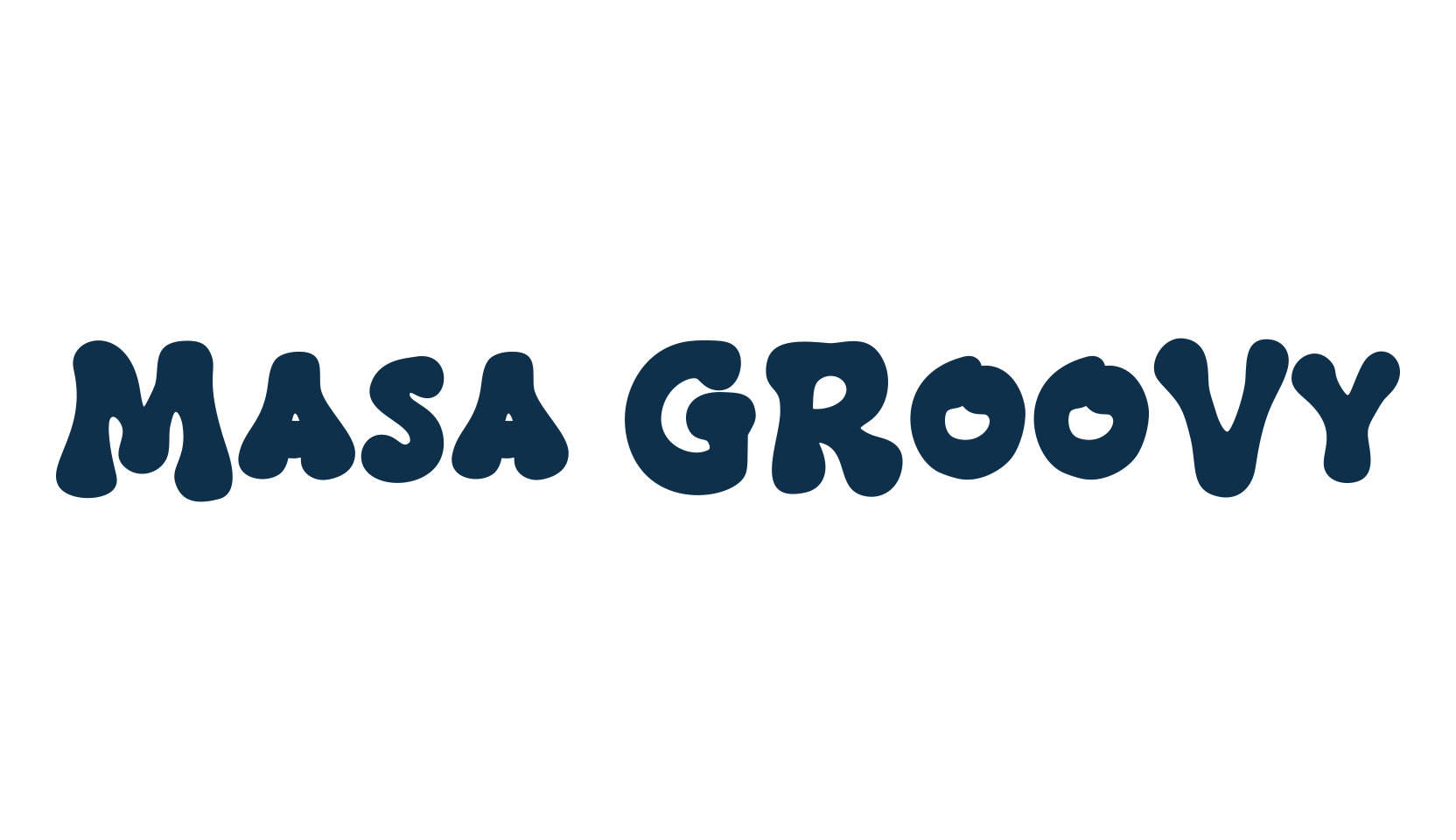Masa Groovy, fancy groovy decorative font preview