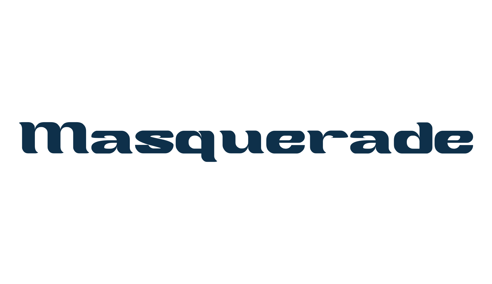 Masquerade, fancy various decorative font preview