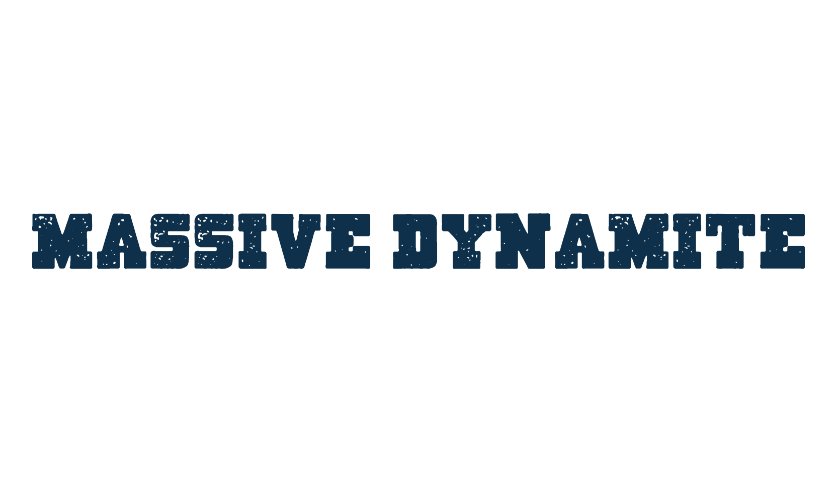 Massive Dynamite, fancy various decorative font preview