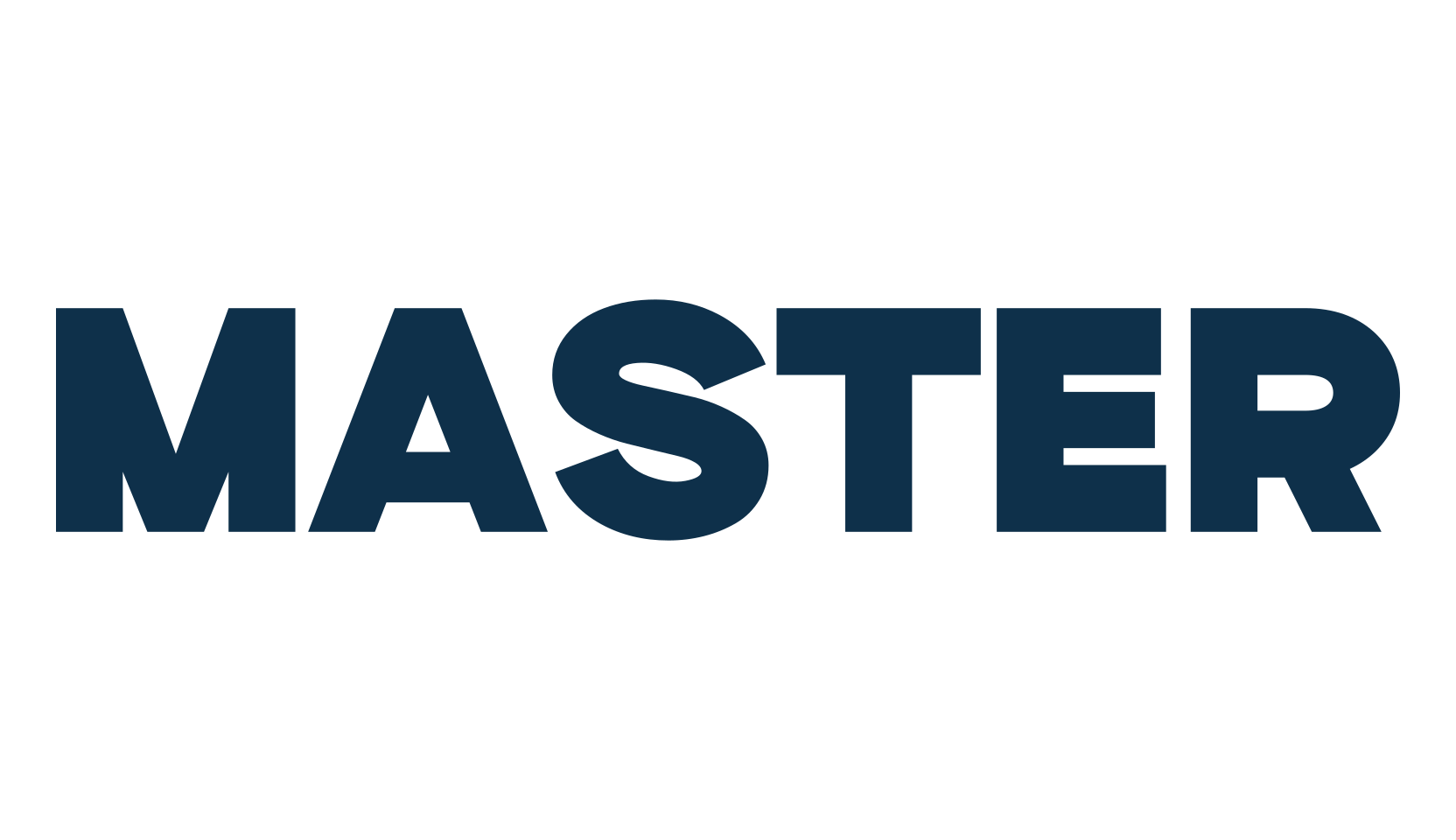 Master, basic sans serif font preview