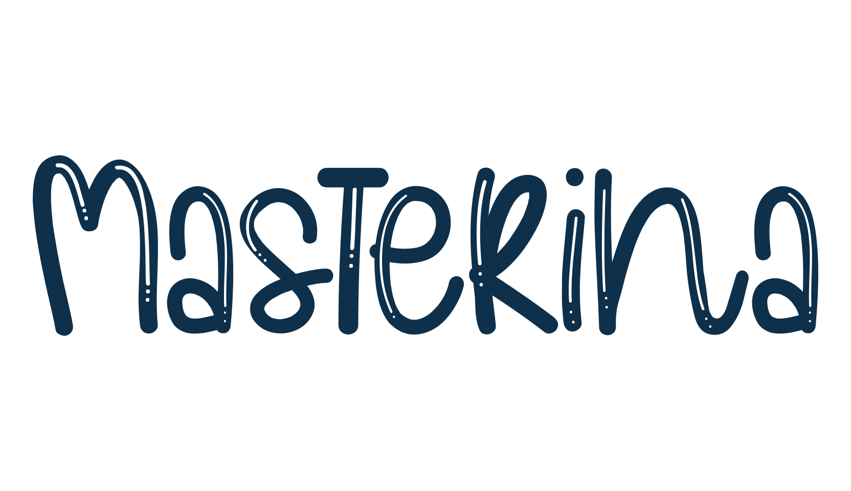 Masterina, various font preview
