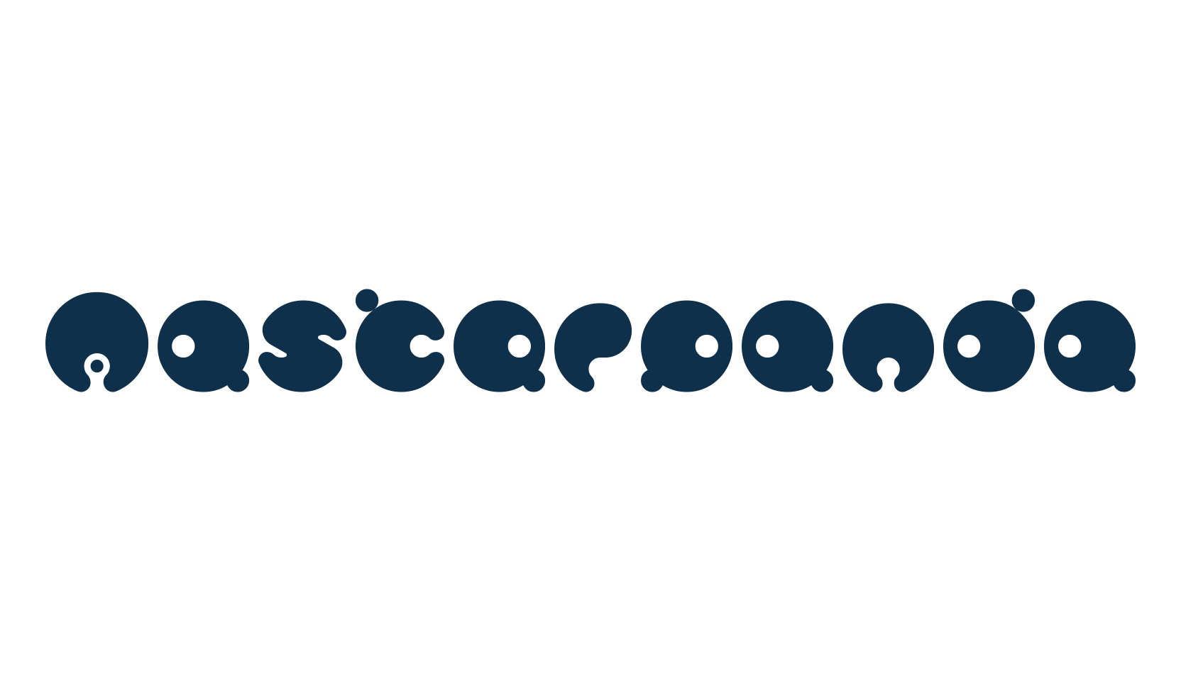Masterpanda, groovy font preview