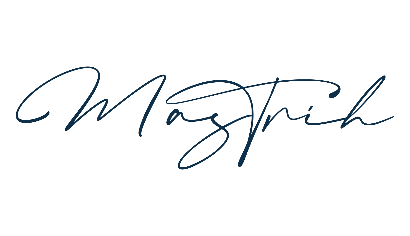 Mastrih, handwriting font preview