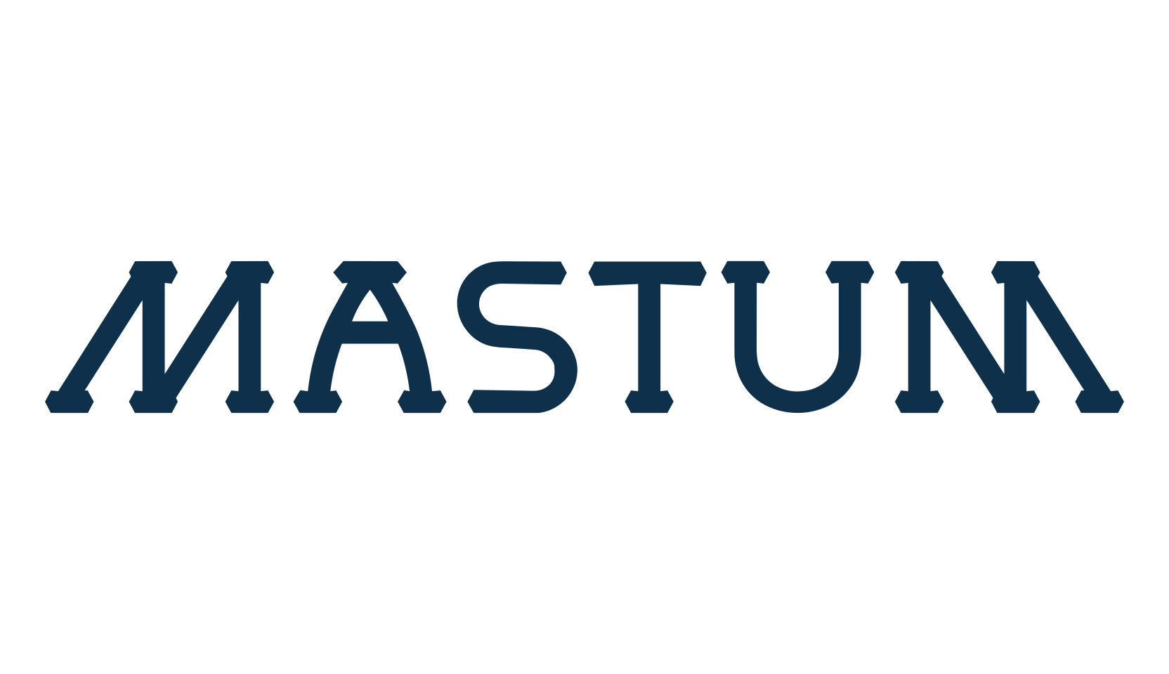 Mastum, fancy various decorative font preview