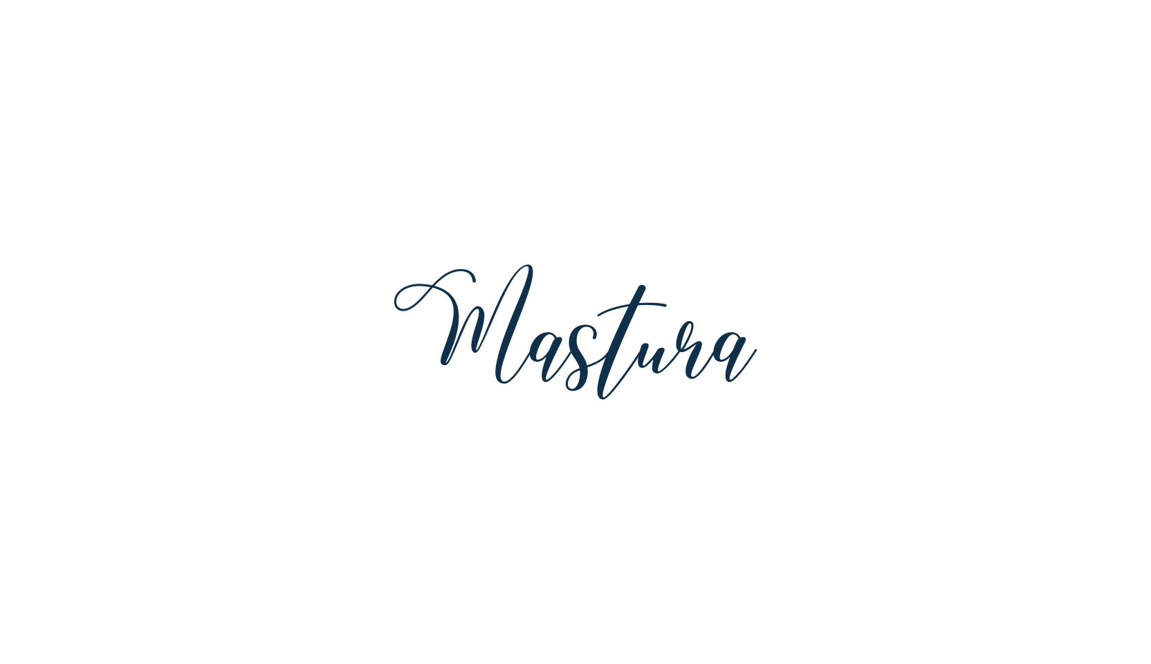Mastura, script calligraphy fancy decorative font preview