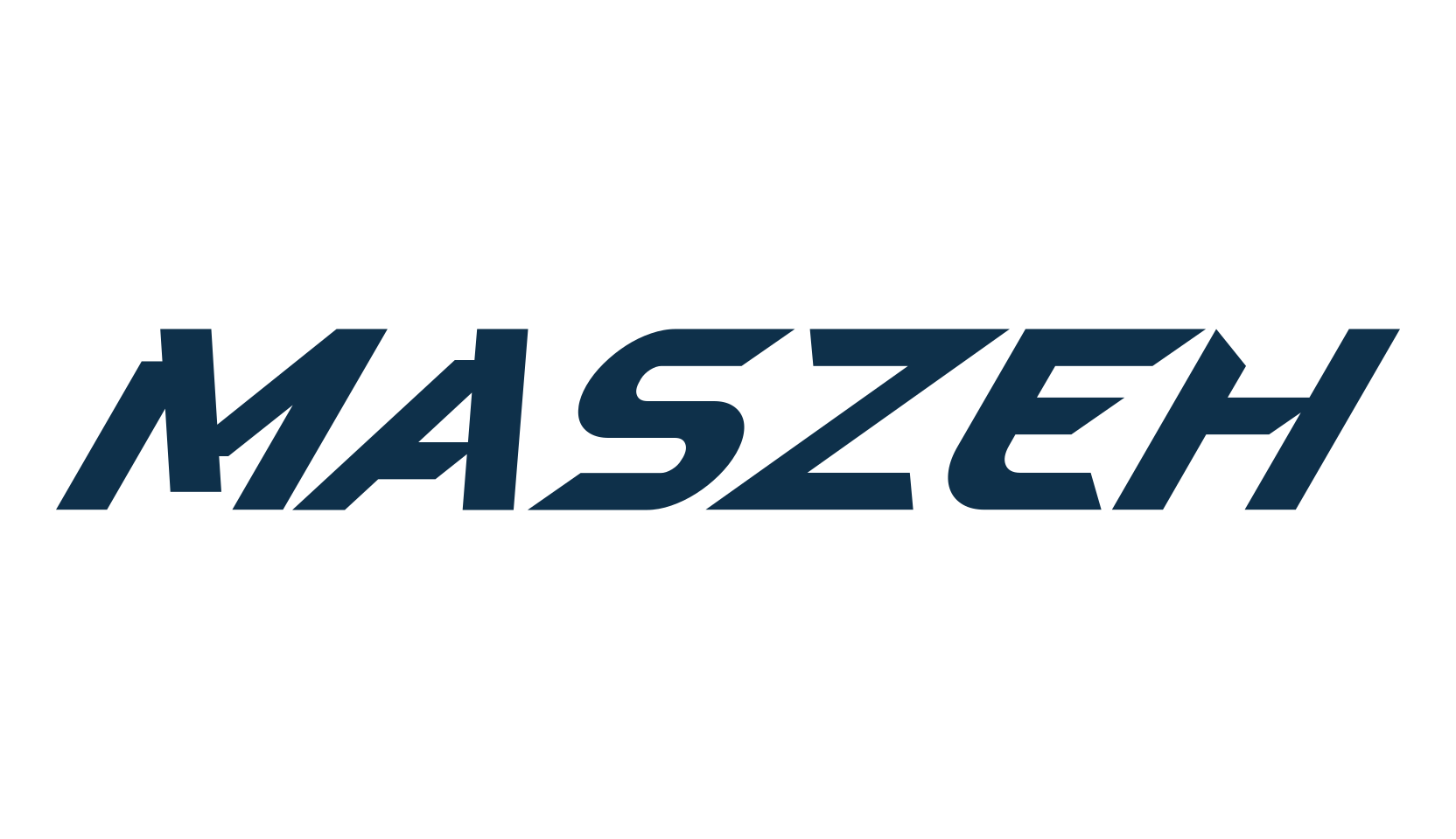 Maszeh, fancy various techno sci-fi font preview