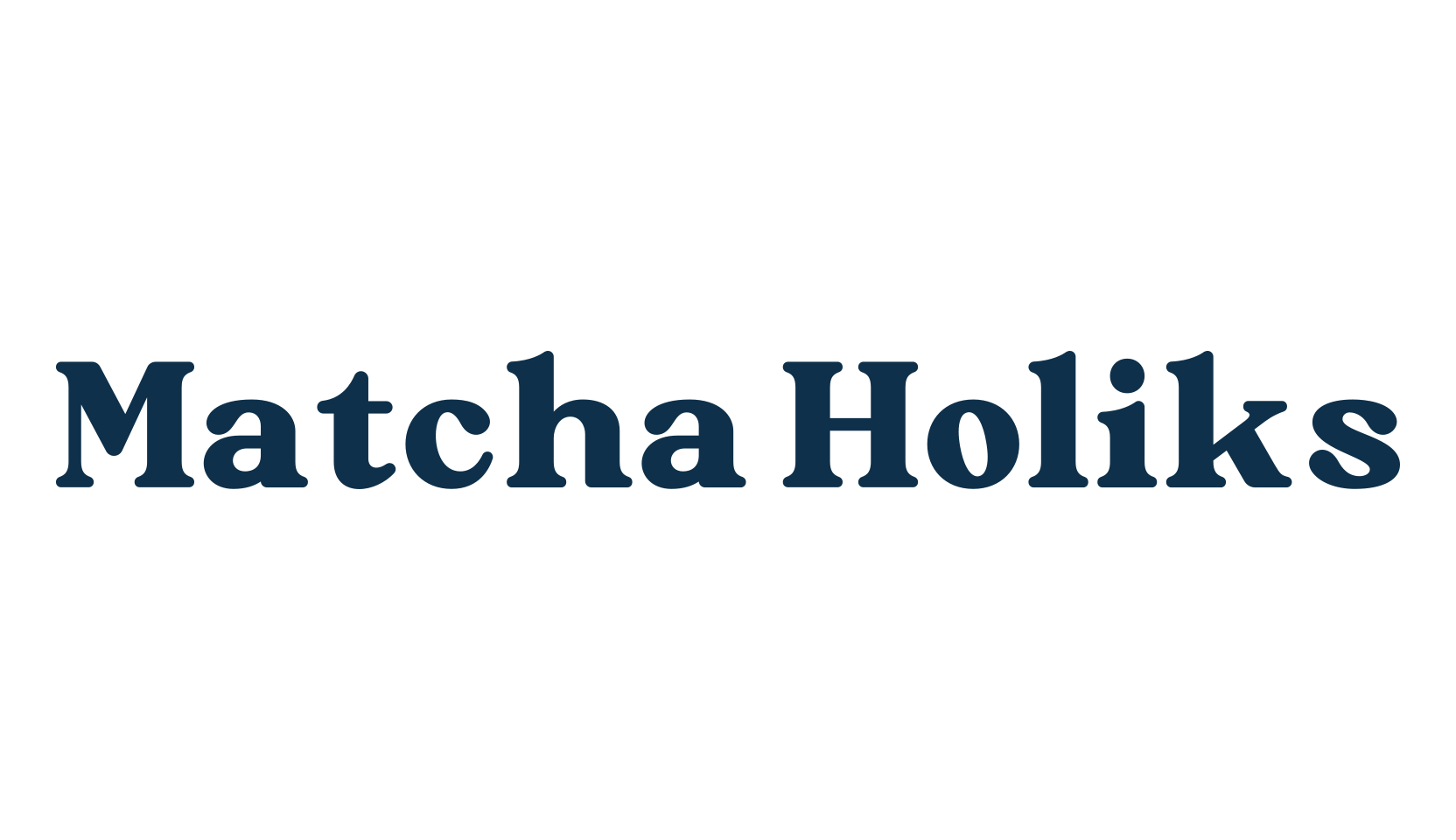 Matcha Holiks, basic serif font preview