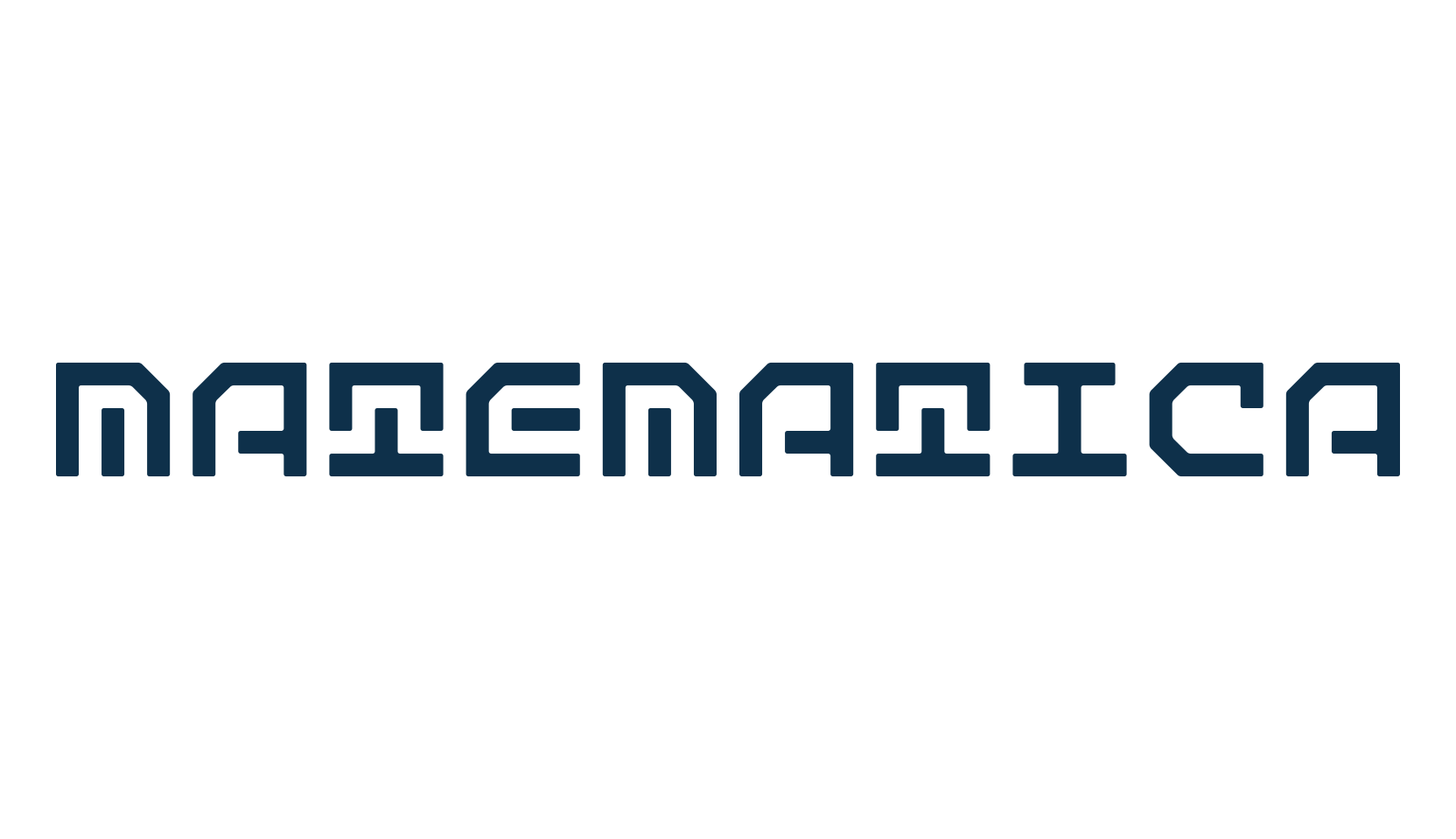 Matematica, sci-fi font preview