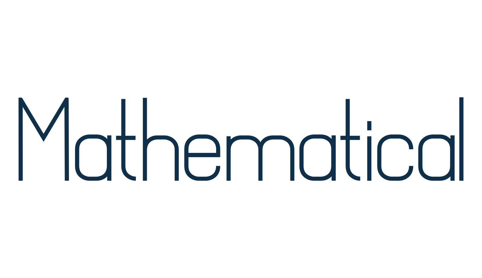 Mathematical, sans serif font preview