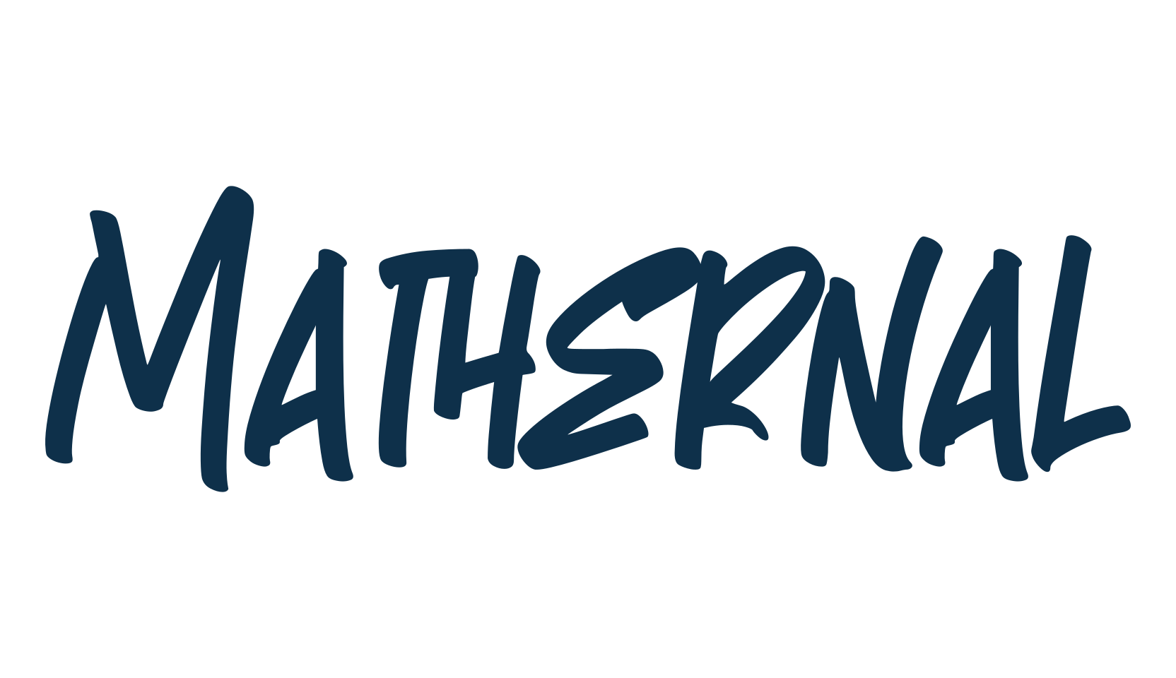 Mathernal, script graffiti fancy decorative calligraphy font preview