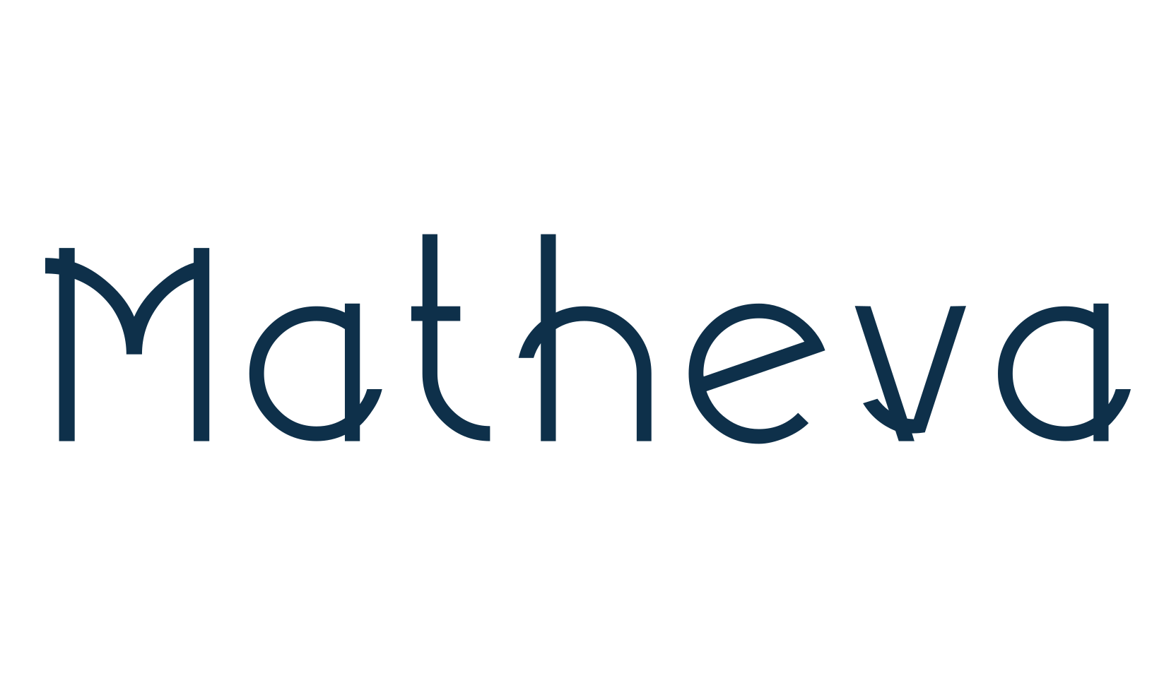 Matheva, various font preview