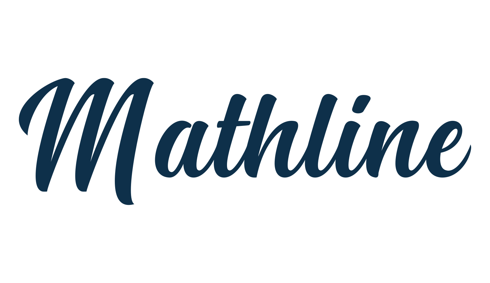 Mathline, various font preview