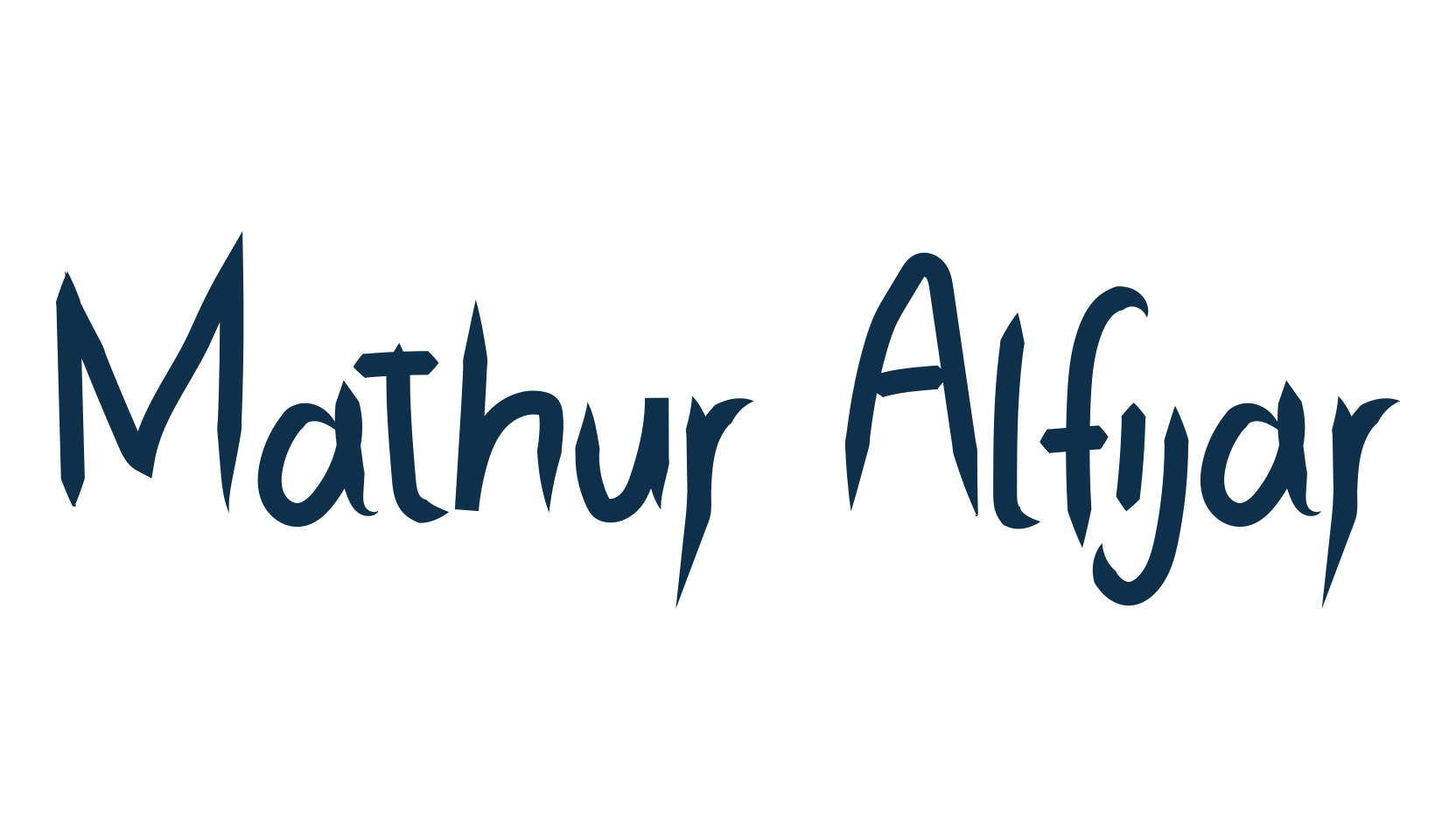 Mathur Alfijar, display market font preview