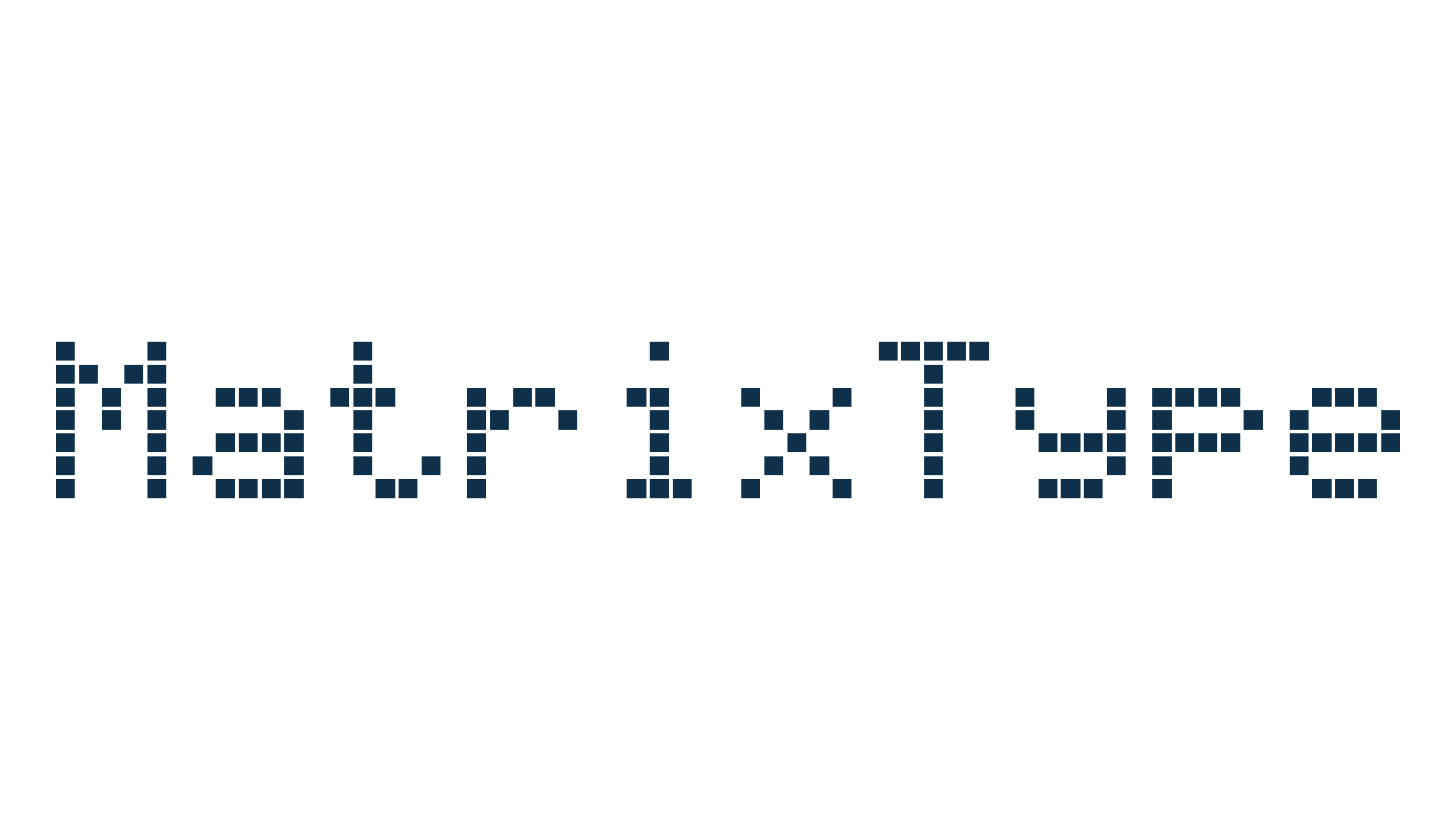 MatrixType, lcd font preview