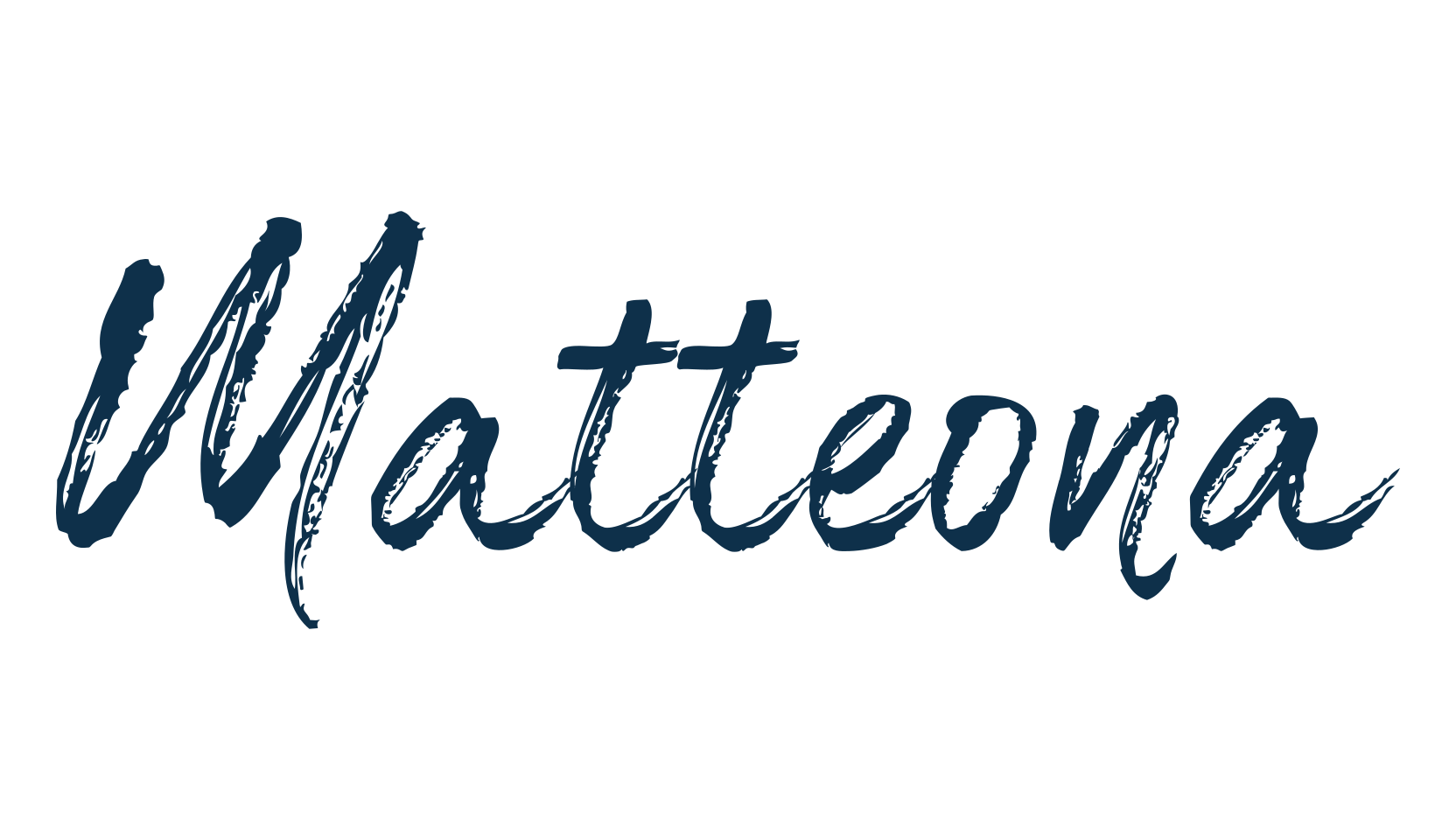 Matteona, script brush fancy decorative calligraphy font preview