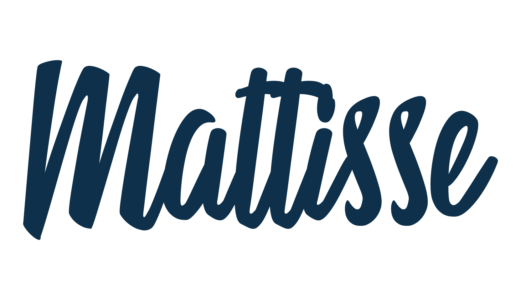 Mattisse, fancy old school decorative script calligraphy font preview