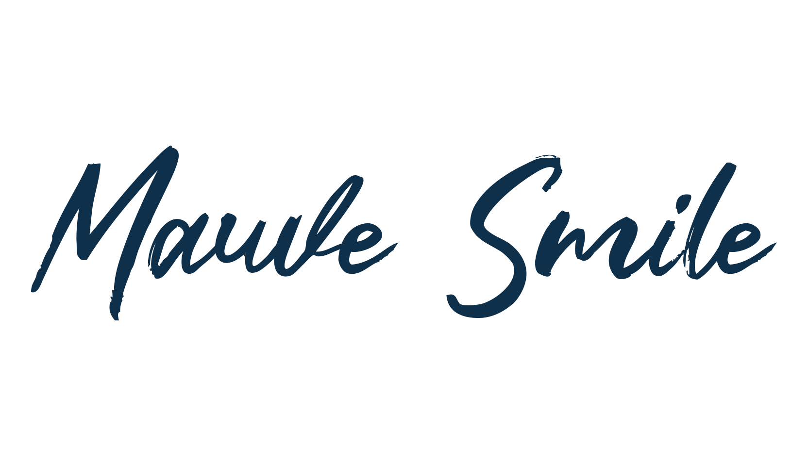 Mauve Smile, script brush fancy decorative calligraphy font preview