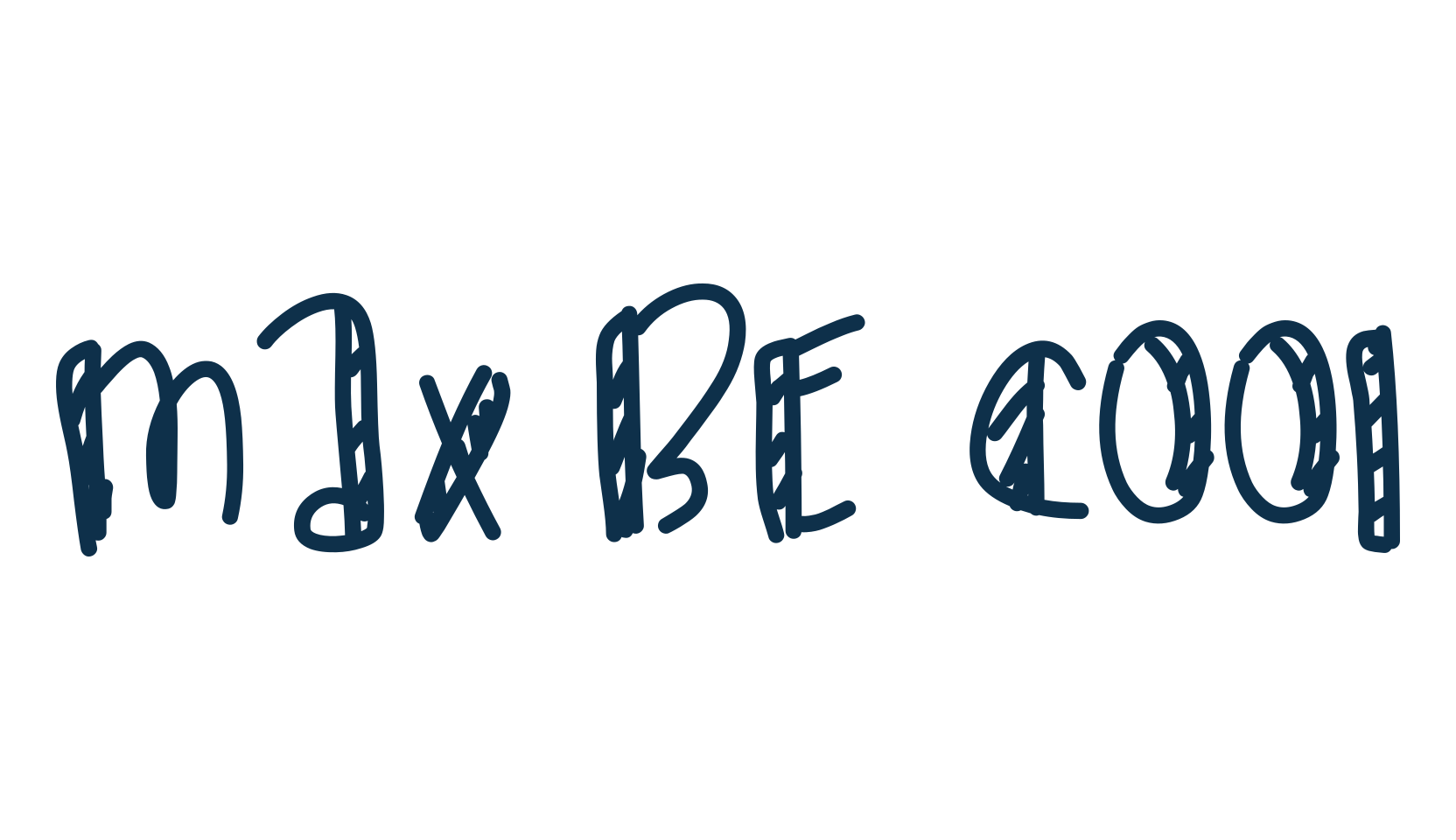 Max Be Cool, cartoon font preview