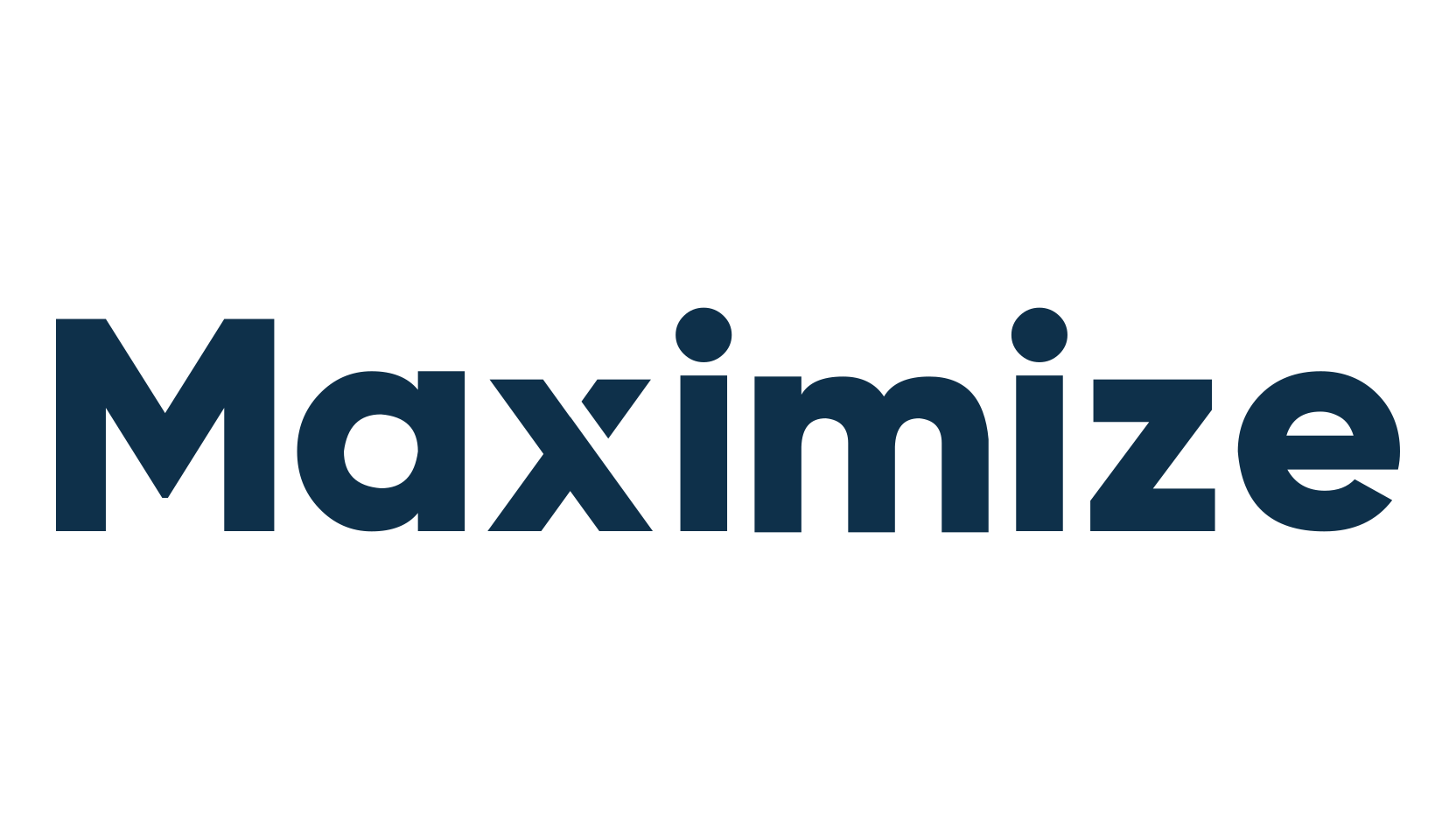 Maximize, basic sans serif font preview