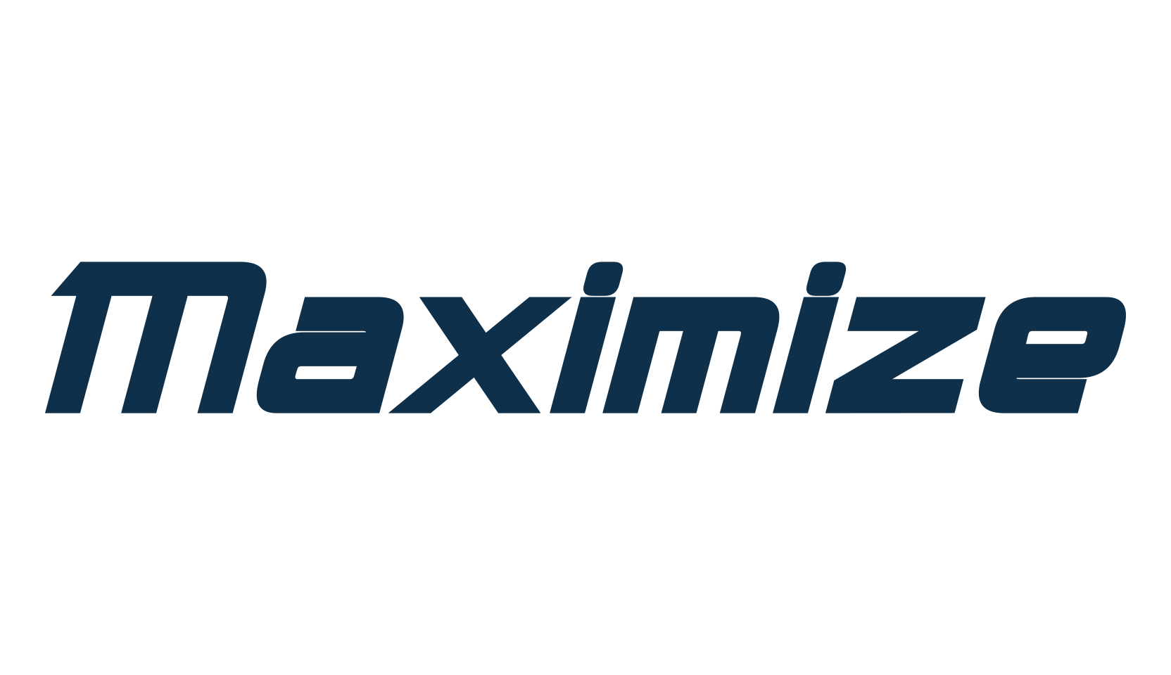 Maximize (maximize), sci-fi font preview