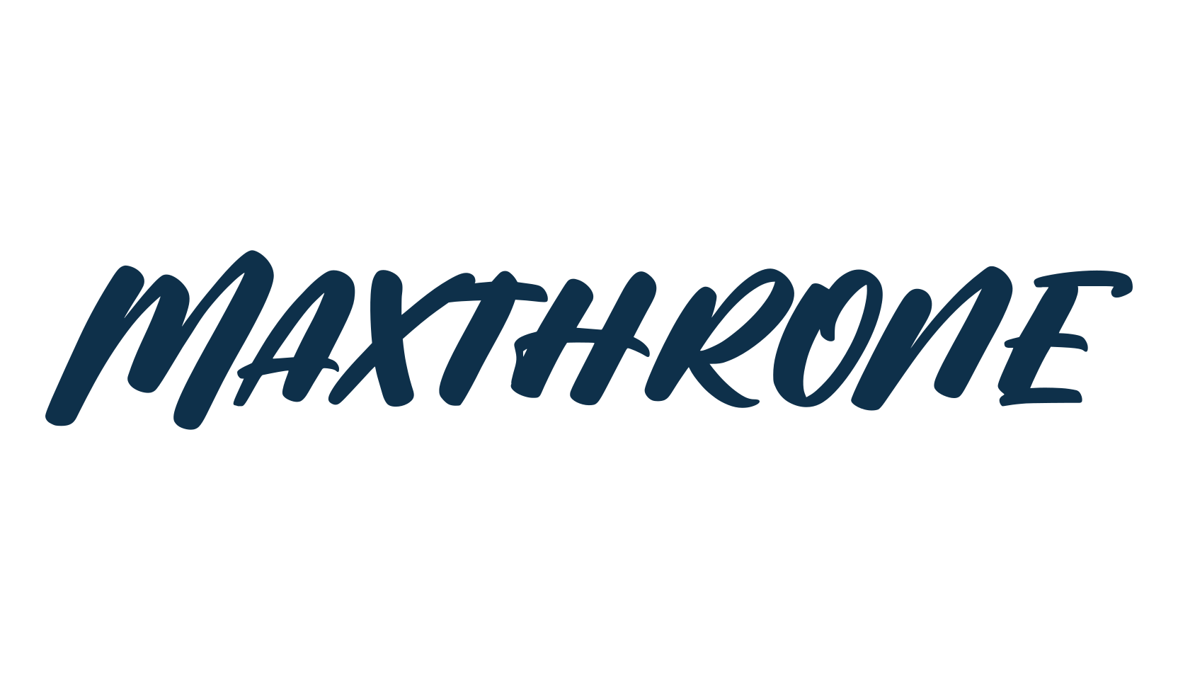 Maxthrone, fancy decorative font preview