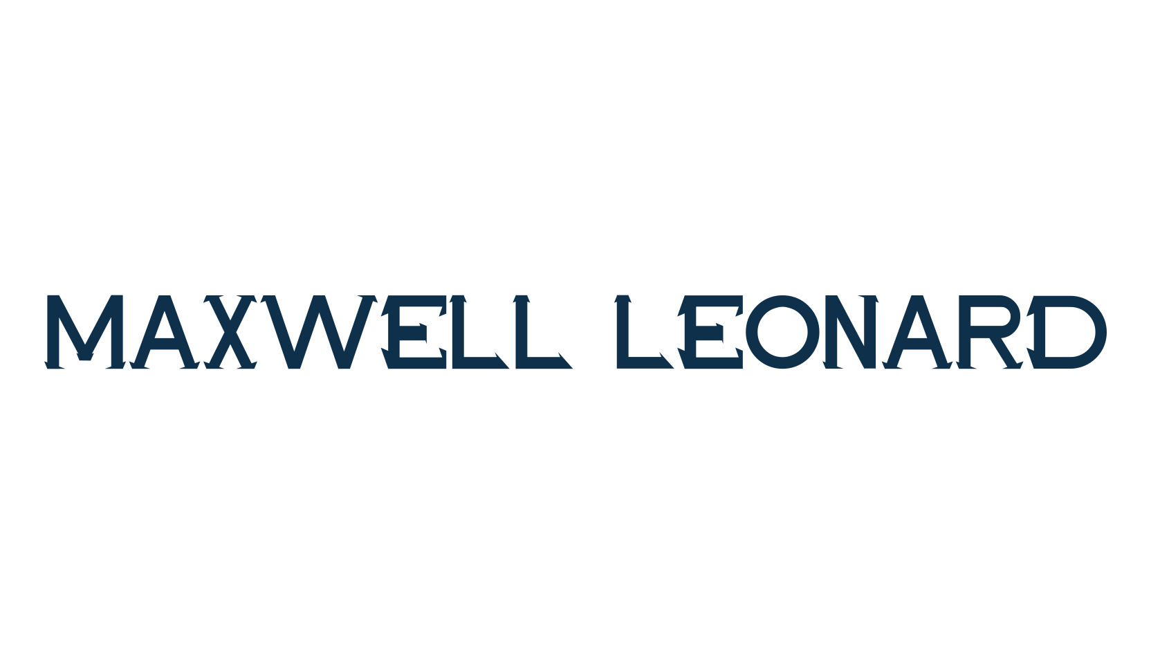 Maxwell Leonard, fancy various decorative font preview